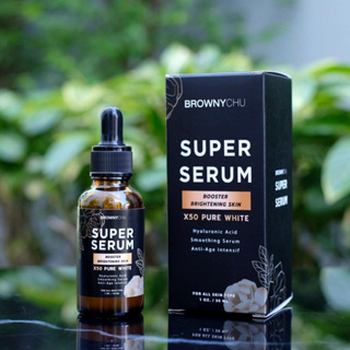 ส่งฟรีBrowny chu super serum บราวนี่ ชู เซรั่ม ลดฝ้า ปราบฝ้า สิว กระ จุดด่างดำ ริ้วรอย