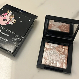 ส่งฟรี Bobbi Brown Highlights Powder Tokidoki Collection 8g สี Pink Glow  ไฮไลท์เสริมประกายผิว AUG02