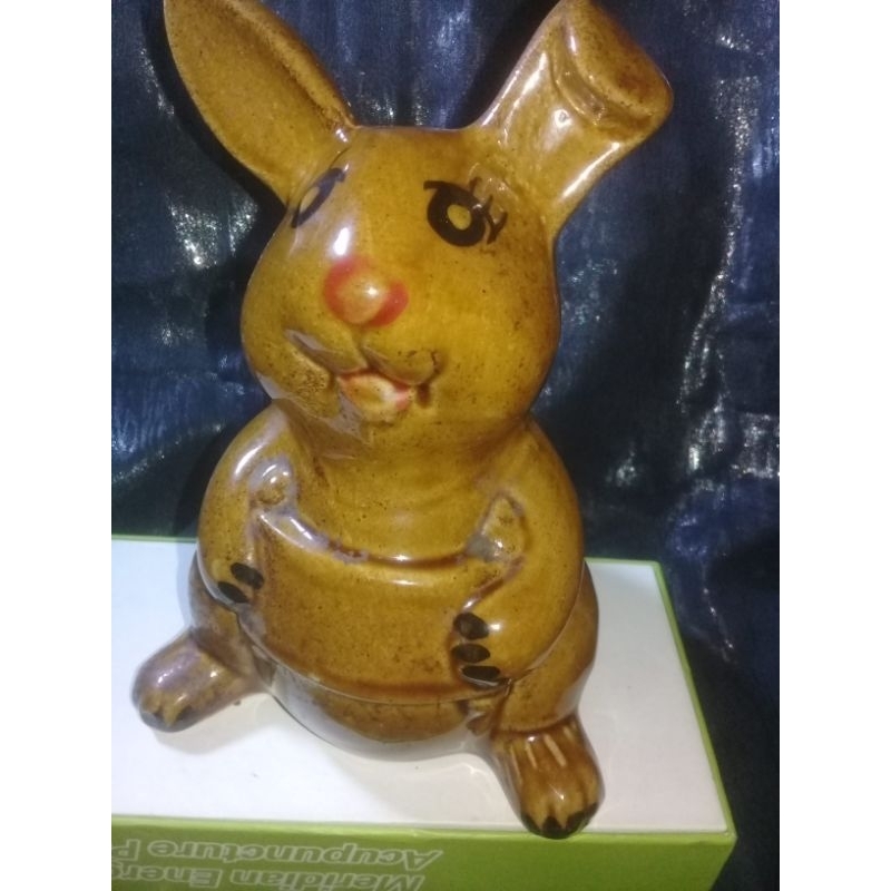 kapook ออมสินกระต่ายเซรามิก(มือสอง)