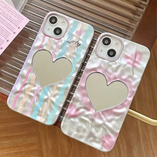 💲คูปองเคลม💲เคสไอโฟน case for iphone 11 12รักกระจก เคส 14 13 12 11 pro max กันกระแทกทนทาน รูปแบบแฟชั่น เทรนด์