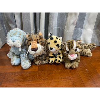 Wild Republic Ganz Leopard Jaguar Tiger ตุ๊กตาเหมือน เสือ เสือดาว เสือจากัวร์