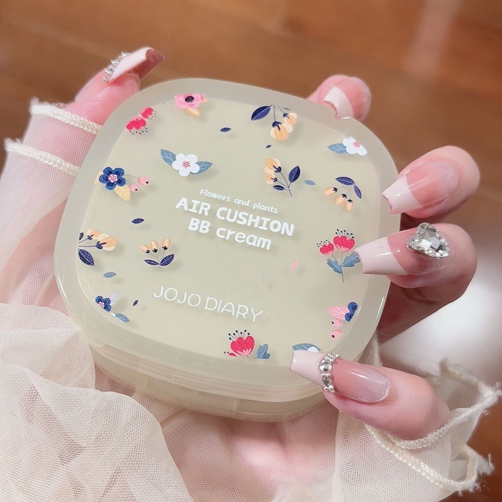 M338 JOJO DIARY คุชชั่นรองพื้น คุมมัน ปกปิด ผิวชุ่มชื้น กันน้ำ กันเหงื่อ เนื้อเบาบาง