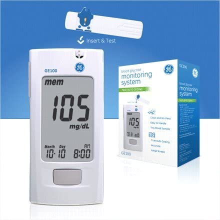 GM550  Blood Glucose Meter เครื่องตรวจน้ำตาลในเลือดพร้อมอุปกรณ์