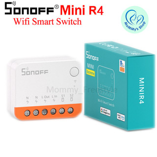 Sonoff MINI R4 MINI Extreme Wifi Smart Switch ใช้แอพ eWeLink สามารถควบคุมเวลา DIY สร้าง Scene อัจฉริยะ