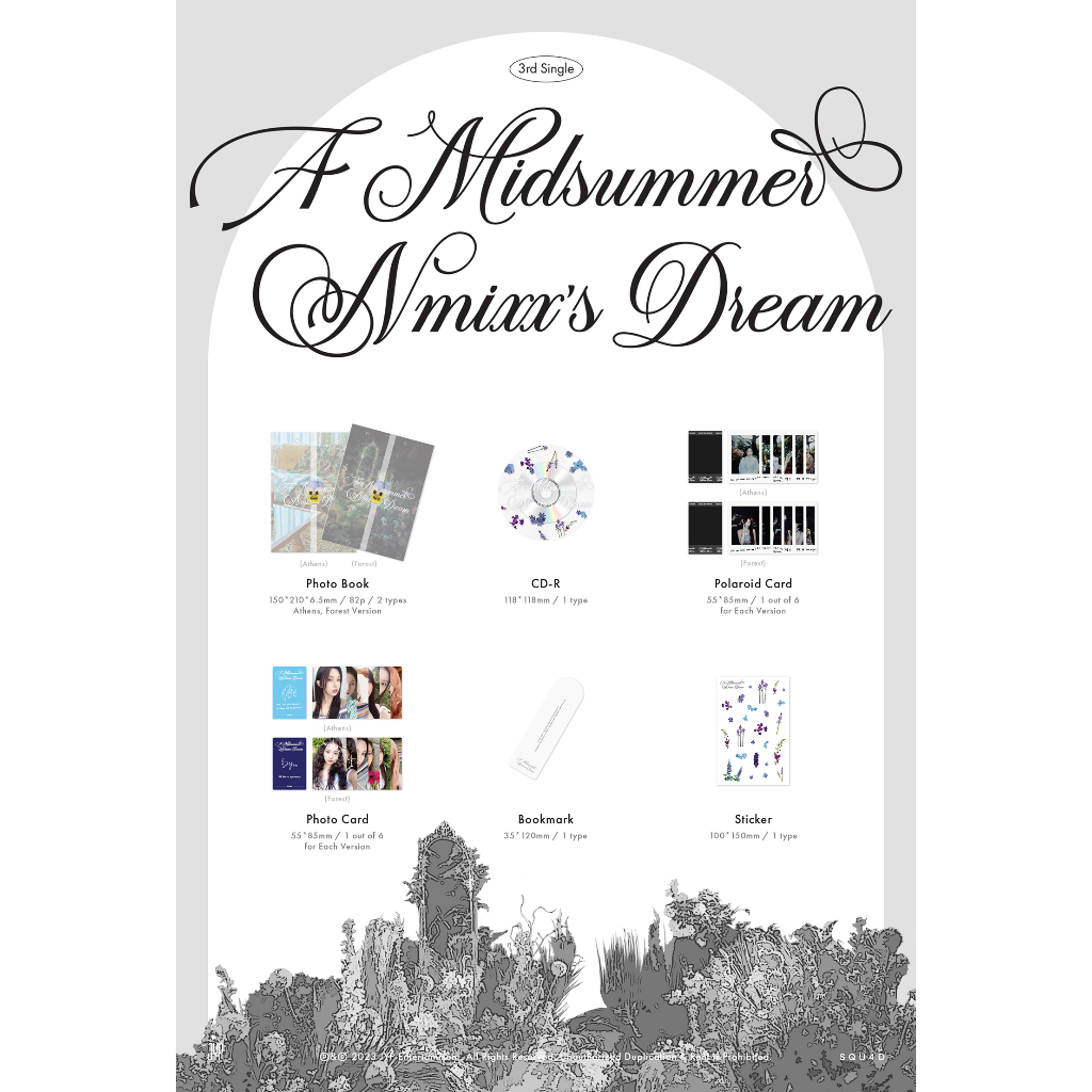 ✅พร้อมส่ง [NMIXX] อัลบั้ม A Midsummer NMIXX’s Dream (PHOTOBOOK /DIGIPACK/NSWER Ver.) ราคา ถูกที่สุด ดีลบีเคเค แกลเลอรีภาพที่ 3