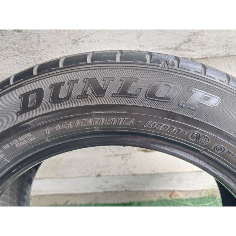 ยางเปอร์เซ็นต์ 195/60R16 Dunlop ปี19