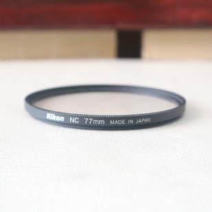 Filter Nikon NC 77 mm made in Japan สภาพดี มือสอง  ฟิลเตอร์ uv ไม่มีกล่อง