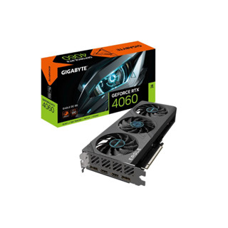 VGA (การ์ดแสดงผล) GIGABYTE GeForce RTX™ 4060 EAGLE OC 8G 3x WINDFORCE Fans- 8GB GDDR6(GV-N4060EAGLE OC-8GB)- 3 ปี