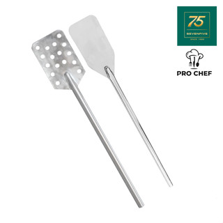 PRO CHEF ไม้พาย ไม้คน ไม้กวนผสม สแตนเลส ความยาว61-153ซม. PRC1-BK-MP