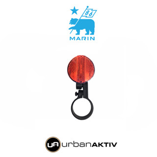 ทับทิมสะท้อนแสงสีแดงติดท้ายจักรยาน BACK REFLECTOR (red)