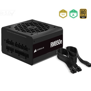 CORSAIR RM850e 850W ATX 3.0 PCIe 5.0 Ready (CP-9020263-NA) 80+Gold Power Supply รับประกัน 7 ปี ศูนย์ไทย