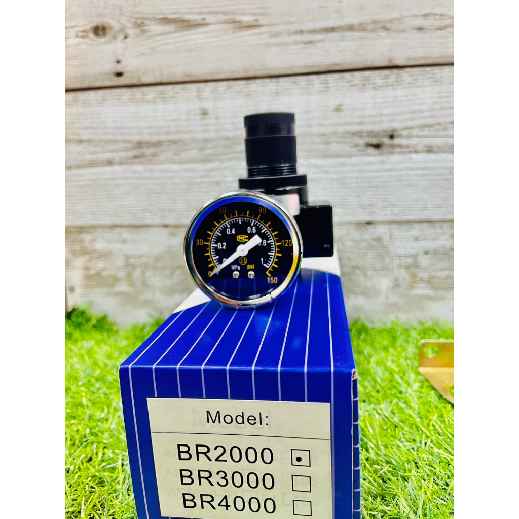 ตัวตั้งลม / ชุดปรับลม / REGULATOR เรกกูเรเตอร์ มีขนาด 1/4" และ 1/2" สินค้างานจีนไม่รับประกัน