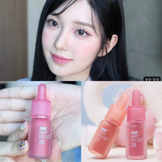 peripera ink airy velvet 28-30 ของแท้จากช็อปเกาหลี✔️ pre-order