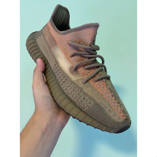 Adidas originals Yeezy Boost 350 V2  "Sand Taupe" orange ของแท้ 100%