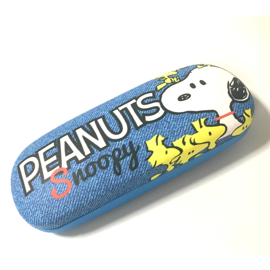 SNOOPY Y กล่องแว่น กล่องแว่นตา GLASSES CASE ลาย PF B น่ารัก ตลับแว่น ผลิตจากวัสดุอย่างดี กล่องใส่แว่นตา MANOPNEST