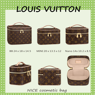 💕Hot sale Authentic LOUIS VUITTON In stock NICE Cosmetic Mini/BB/NANO Bag ‼️