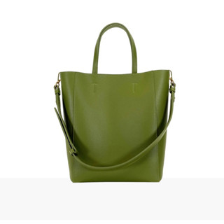 ส่งต่อกระเป๋าจากแบรนด์knack.bag-Tote bag สีOlive