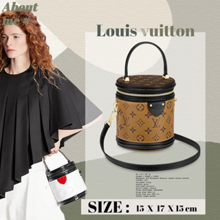 🎁หลุยส์ วิตตอง Louis Vuitton CANNESM Bucket Bag LV กระเป๋าถือสุภาพสตรี