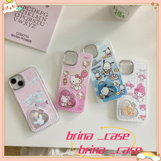 ❤️ส่งของขวัญ❤️ เคสไอโฟน 11 12 13 14 Pro Max HelloKitty แฟชั่น สไตล์คู่รัก สาวน่ารักหัวใจ  Case for iPhone ป้องกันการตก