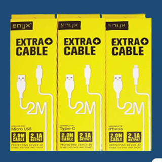 สายชาร์จ Enyx EC-06 Extra+cable จ่ายไฟ 2.1A ใช้สำหรับมือถือSmartphone (999shopworld)