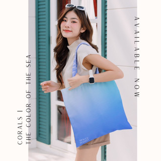 กระเป๋าผ้า Corals Tote - Pastelle collection