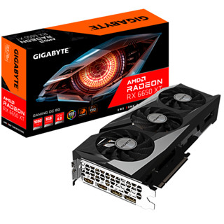 VGA (การ์ดแสดงผล) GIGABYTE RADEON RX 6650 XT GAMING OC 8G - 8GB GDDR6 (GV-R665XTGAMING OC-8GD)