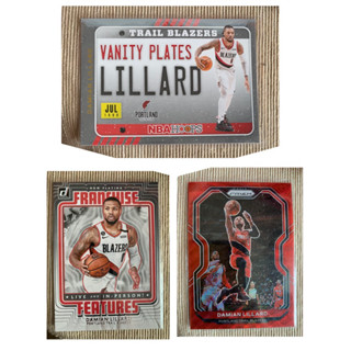 Portland Trail Blazers : Damian Lillard lot (3 cards)