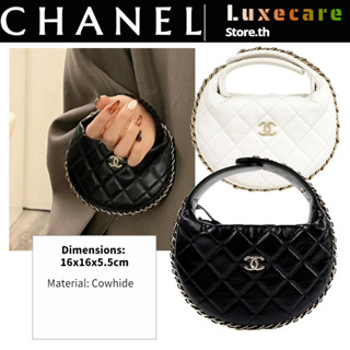 【2023New】ชาแนล👜Chanel 23C Bag กระเป๋าทรงกลมสำหรับสุภาพสตรี / กระเป๋าคลัช / กระเป๋าชาแนล