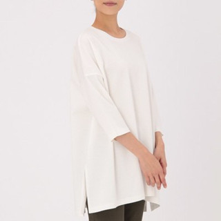 เสื้อไหมพรมผู้หญิง เสื้อแขนยาวใส่กันแดด MUJI LADIES TUNIC #16497974944