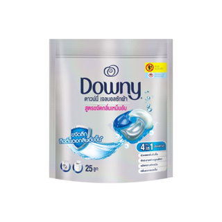 Downy ดาวน์นี่เจลบอล ขจัดกลิ่นอับชื้นผลิตภัณฑ์ซักผ้าสูตรเข้มข้นพิเศษ 629 กรัม (silver)