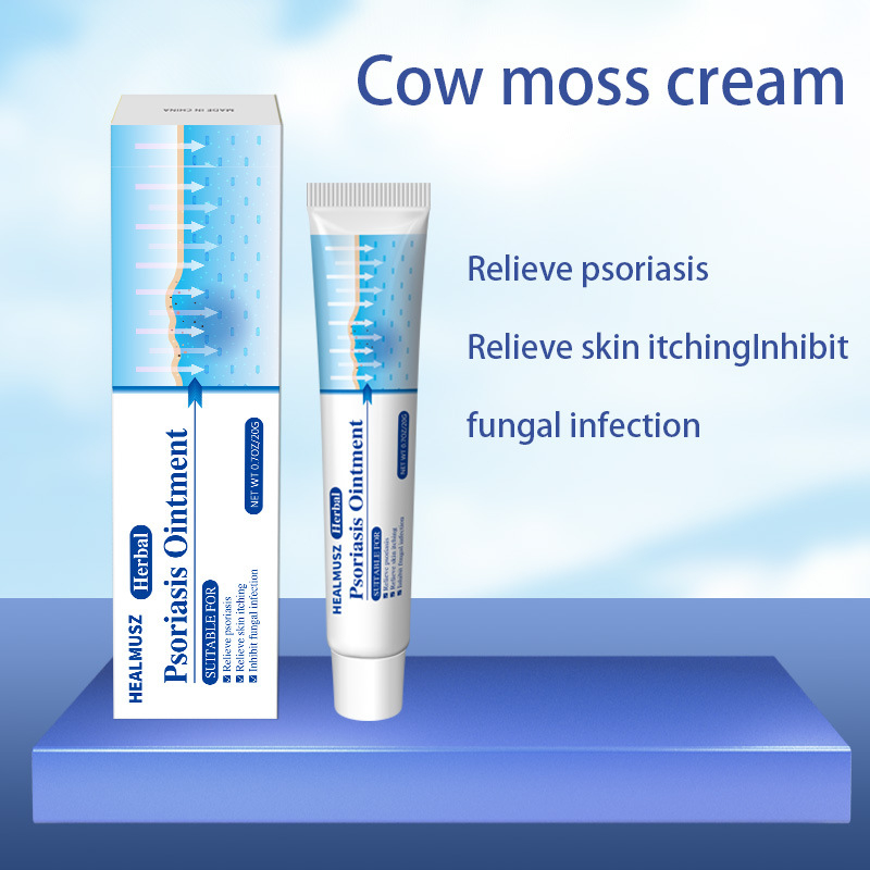 Antibacterial Skin Cream Psoriasis Ointment Herbal Treatment Fungal Eczema Anti Itching Relief Rash Urticaria Flaking Bo