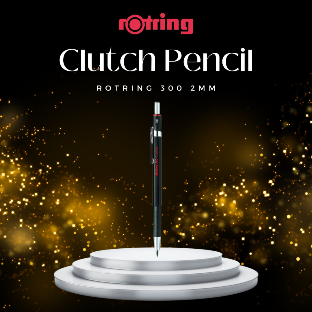 Rotring 300 2mm. ดินสอกด Clutch Pencil (ของแท้ 100%)