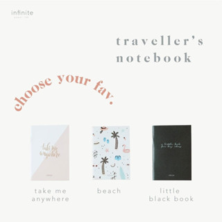 สมุดโน้ต TRAVELER NOTEBOOK 56 หน้าเปล่า ขนาด : 8.8 * 12.4 cm