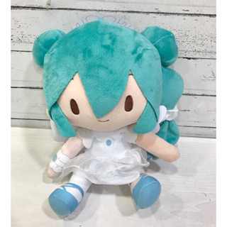 ตุ๊กตามิกุ HATSUNE MIKU FUWA FUWA 15TH ANNIVERSARY VER. SPECIAL PLUSH งานแท้