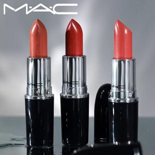 🔥SALE🔥 MAC MATTE SATIN LUSTRE AMPLIFIED CREME LIPSTICK 3g ลิป ลิปสติก ลิปกันน้ำ เครื่องสำอางค์ ลิปแมท เนื้อแมตต์ lip