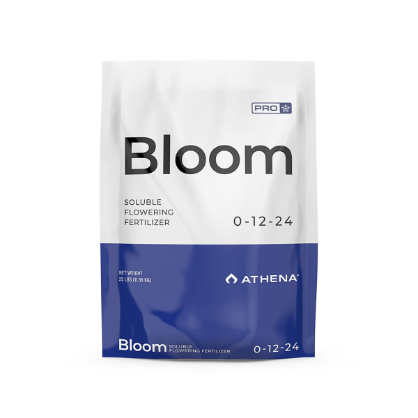 Athena BLOOM 25LBS bag ปุ๋ย ให้มาโครระดับสมดุลและองค์ประกอบไมโครรวมถึงกำมะถัน (S) ที่ใช้สำหรับเพิ่มความแรงและรสชาติ