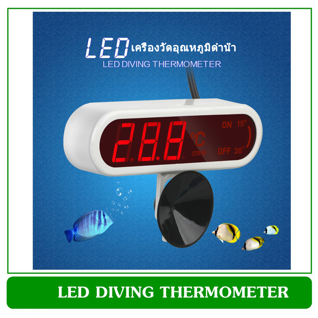 【One_boutique】วัดอุณภูมิ เทอร์มิเตอร์ วัดอุณหภูมิน้ำ Digital Thermomiter AT-10