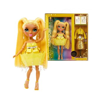 MGA(เอ็มจีเอ) Rainbow High Fantastic Fashion Project Rainbow doll - Sunny Madison (Yellow) RBH587347
