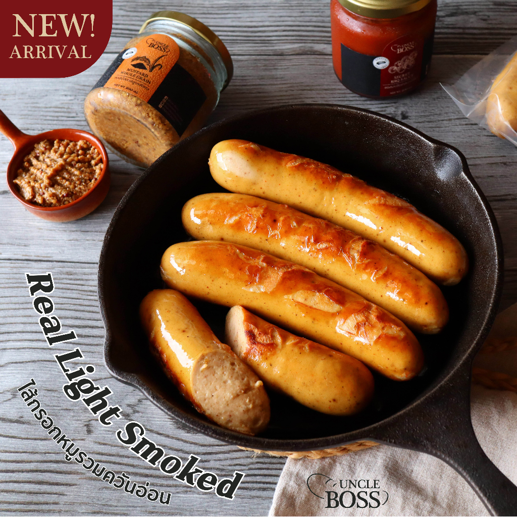 Uncle Boss_Real light smoked Sausage (Keto)