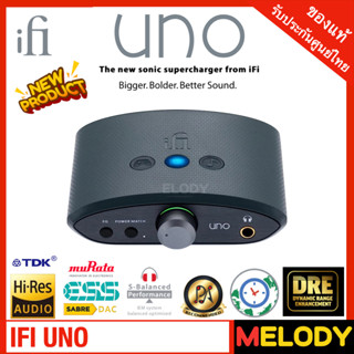 iFi uno - DAC &amp; Headphone AMP - USB-C Input Audio - Streaming/Gaming/Music Modes Adjust Sound to Suit You - 32-bit/384kH