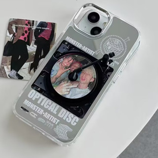 💲คูปองเคลม💲เคสไอโฟน case for iphone 11 12 กระจกเงา เคส 14 13 12 11 pro max รูปลักษณ์ทันสมัย ป้องกันการตก