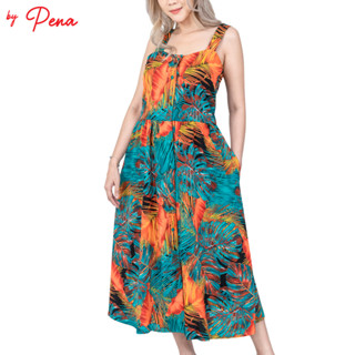 By Pena Sun Dress ชุดเดรสลำลองสายเดี่ยว BPDL062302