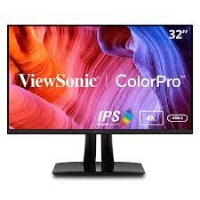 VP3256-4K ColorPro 32" 4K UHD Pantone Validated 100% sRGB &amp; Factory Pre-Calibrated Monitor with 60W USB-C