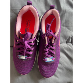 Skechers perkomance go run สีม่วง ขาว มือ1 ผญ Size 7 36 ยาว 24 ซม. มือ1