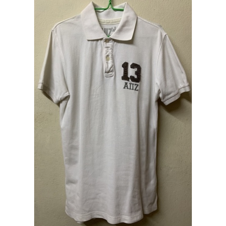 เสื้อยืดโปโล AllZ สีขาว