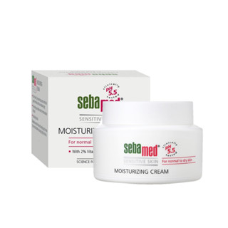 SEBAMED MOISTURIZING CREAM 75ml. ซีบาเมด มอยเจอร์ไรซ์ซิ่ง ครีม ครีมบำรุงผิวหน้า ลดรอยด่างดำ 75 มล.