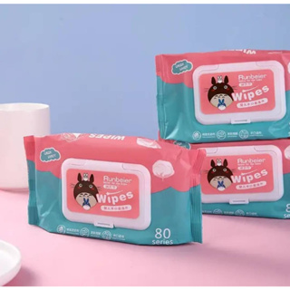 ทิชชู่เปียกทำความสะอาด Baby Wipes กระดาษเปียก กระดาษทิชชู่เปียก สูตรน้ำบริสุทธิ์ ผ้านุ่มชุ่มชื่น ยกลัง 24 ห่อ