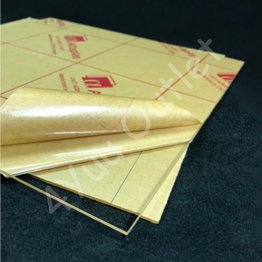 แผ่นอะคริลิค (Acrylic Sheet) สีใส (ขนาด Custom สั่งตัด)