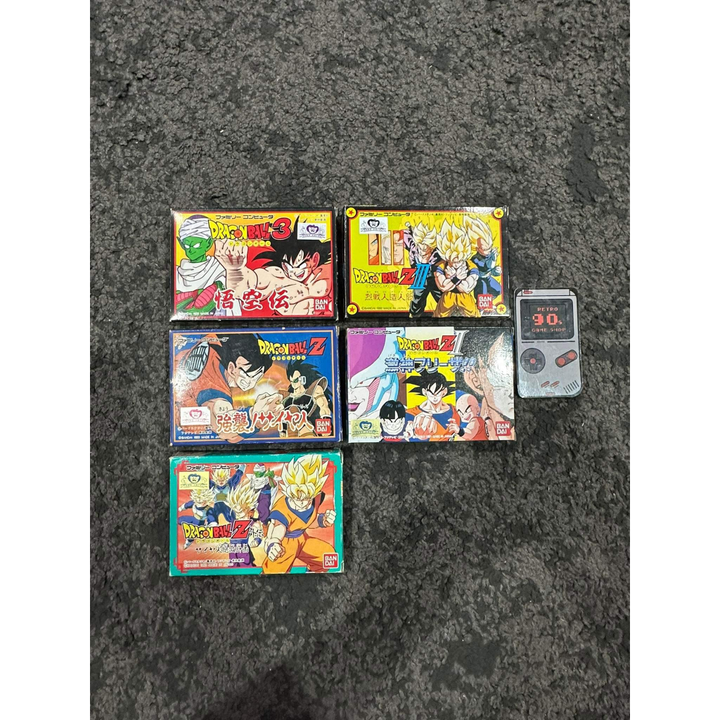 Bandai Cartridge Famicom Dragonball Collection Boxed / Japan