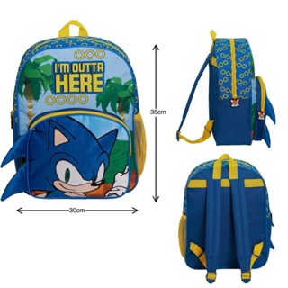 กระเป๋าเป้นักเรียน Sonic : Sonic The Hedgehog Backpack